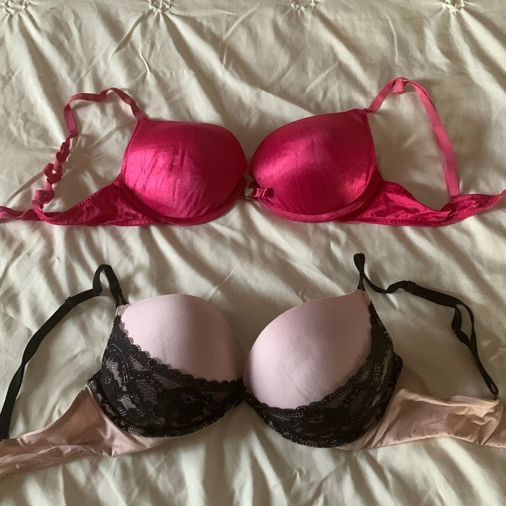2 bras from Victoria’s Secret.